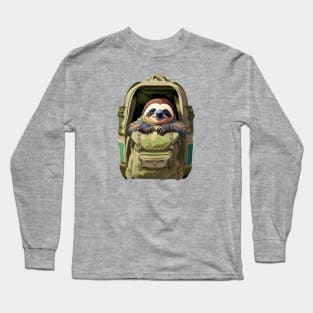 Tactical Sloth Long Sleeve T-Shirt